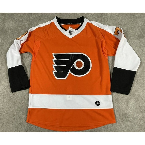 Adidas‎ Philadelphia Flyers Carter Hart #79 Jersey Mens Size 46 Orange